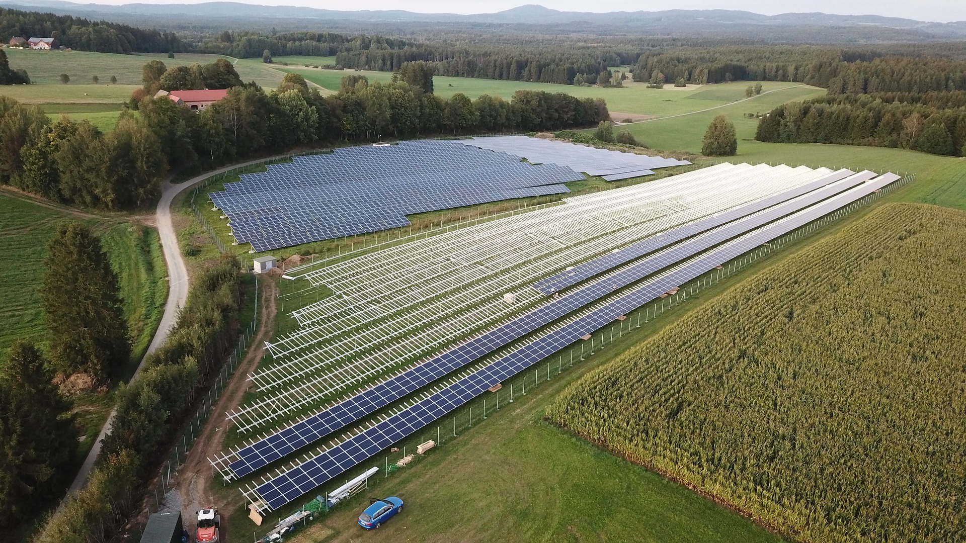 EPC (Construcción) de un parque fotovoltaico, proyecto de energías renovables